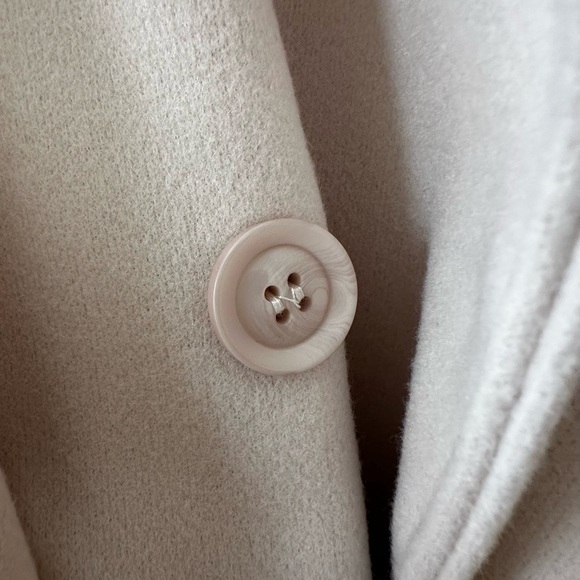 J. ING -
Gainsboro Premium Wool Double-Breasted Collared Longline Coat - Picture 3 of 5